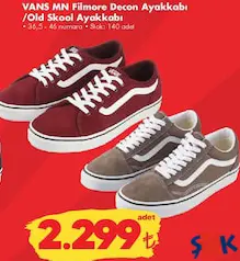 VANS MN FİLMORE DECON AYAKKABI /OLD SKOOL AYAKKABI